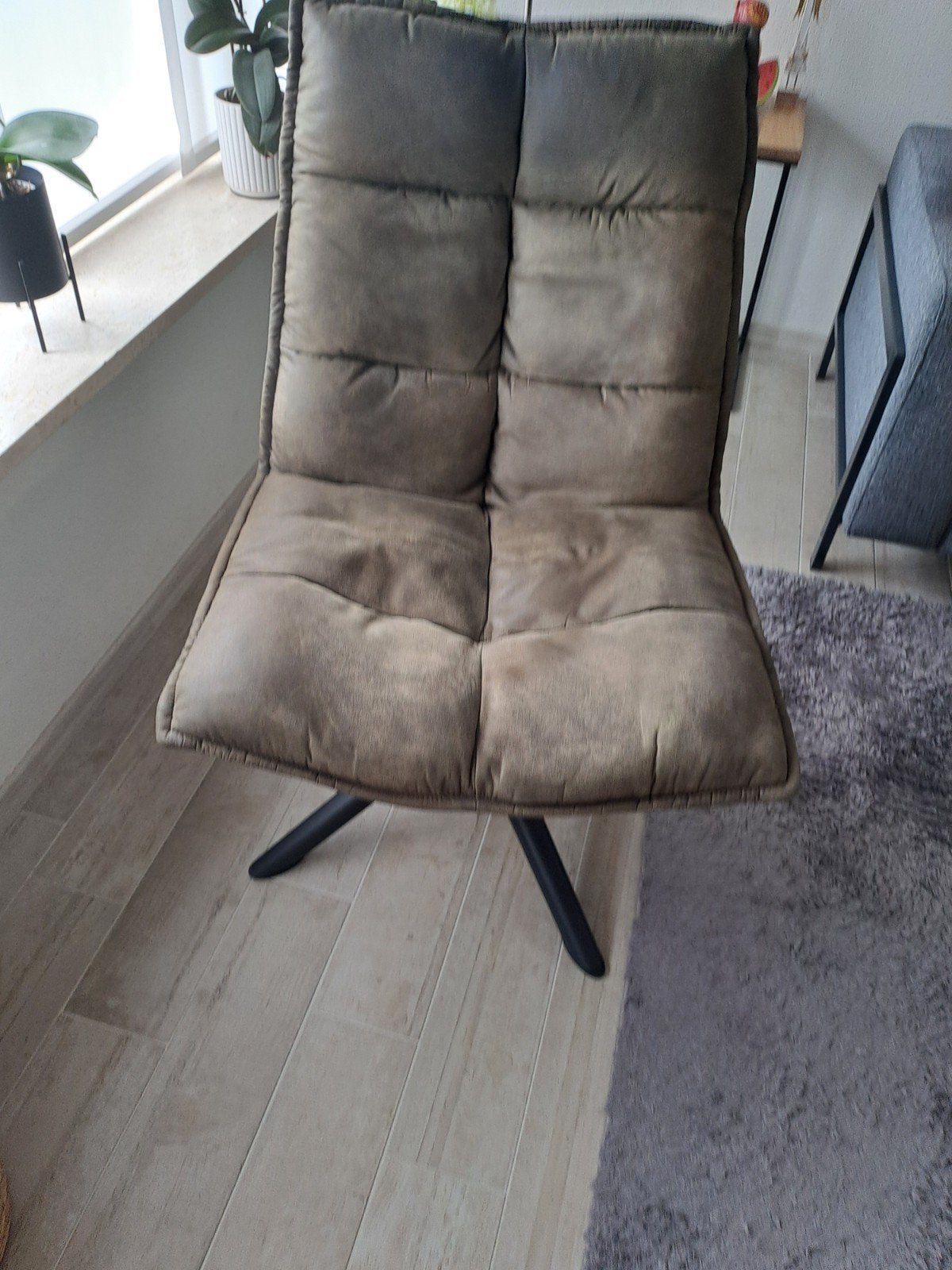 Draafauteuil te koop., Huis en Inrichting, Ophalen, Stof, Eén