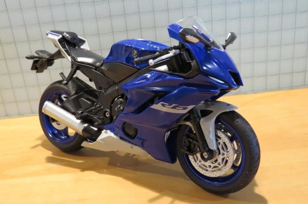 Yamaha YZF-R6 1:12 blue 62201 Welly, MayCheong, Nieuw, Ophalen of Verzenden, 1:9 t/m 1:12