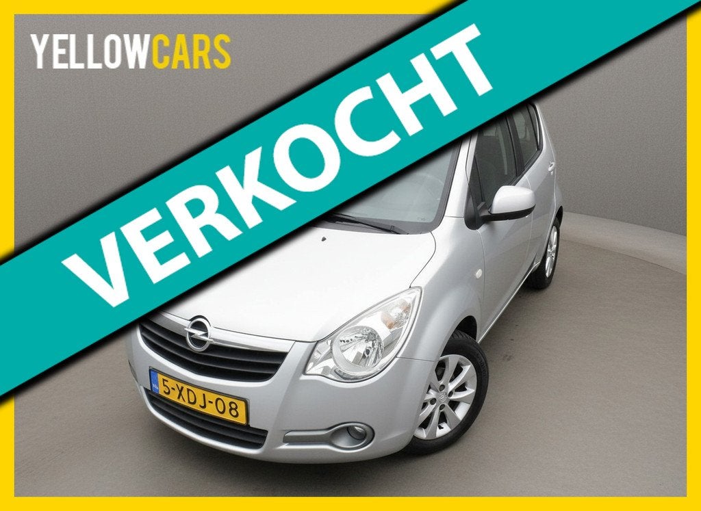 Opel Agila 1.0 Berlin, Auto's, Opel, Voorwielaandrijving, Euro 5, Stof, Gebruikt