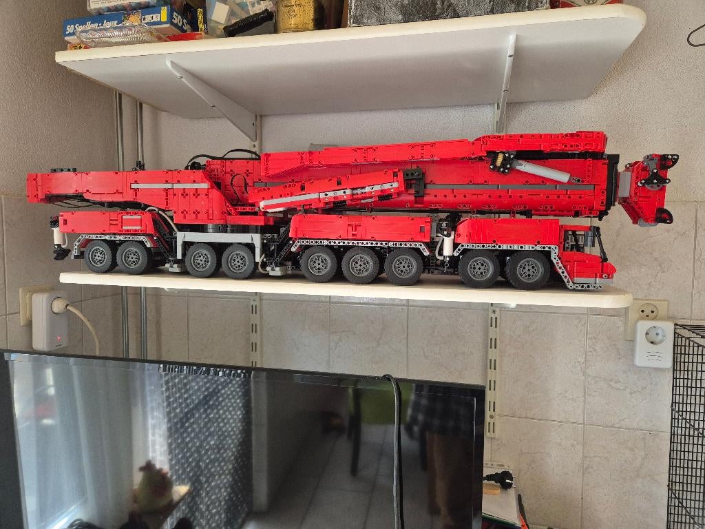lego kraan, Kinderen en Baby's, Speelgoed | Duplo en Lego, Ophalen, Zo goed als nieuw, Lego, Technic