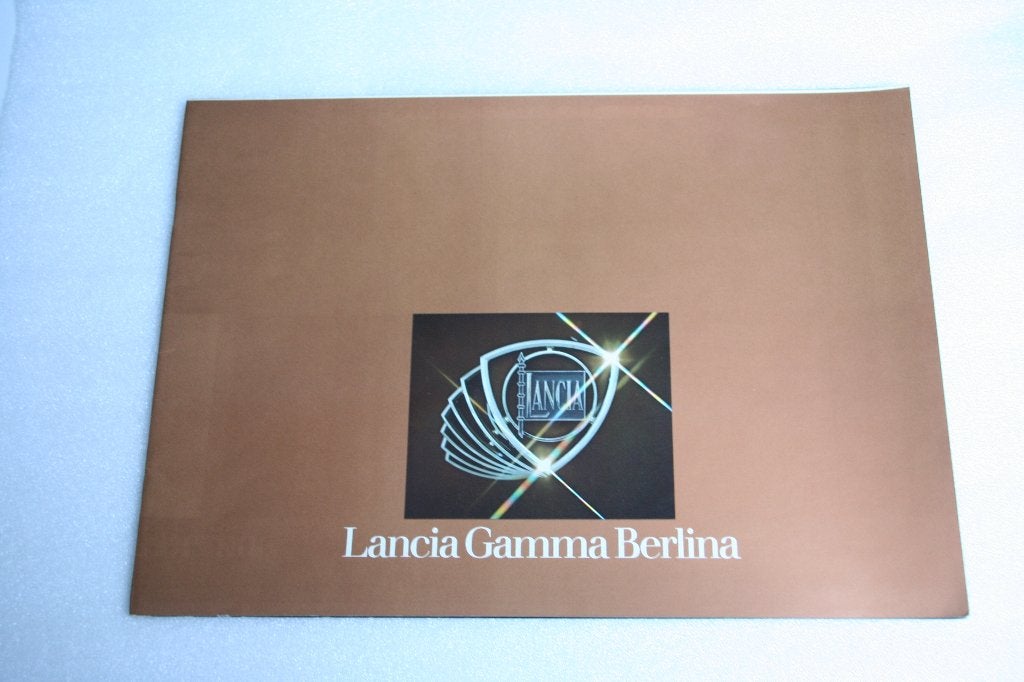 Folder Lancia Gamma Berlina (30-09-1976) (45), Boeken, Ophalen of Verzenden, Nieuw, Overige merken