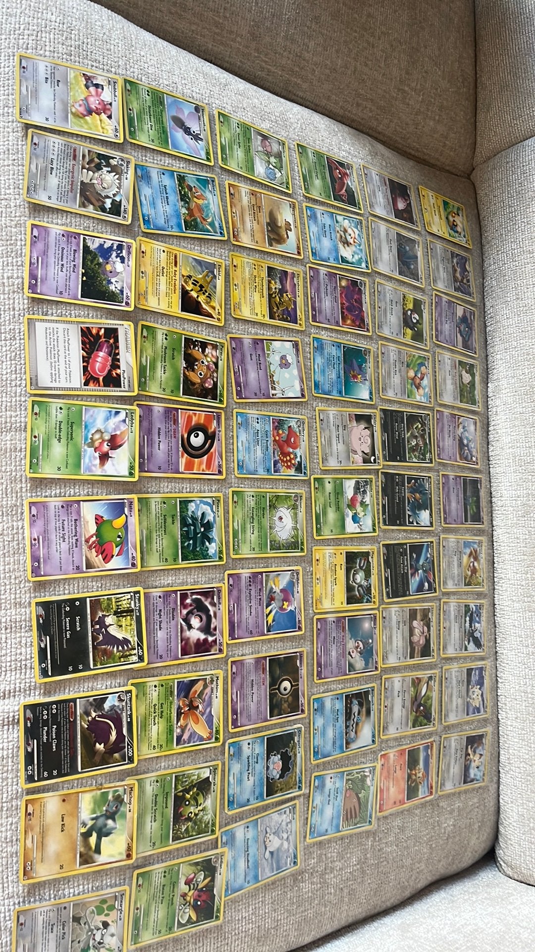 Oude pokemon kaarten 2007 - 2008, Ophalen of Verzenden, Zo goed als nieuw, Meerdere kaarten