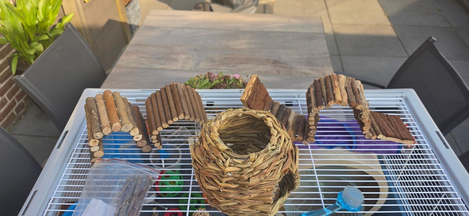Ferplast Knaagdierenkooi Criceti 15, Dieren en Toebehoren, Kooi, Zo goed als nieuw, Hamster, 75 tot 110 cm
