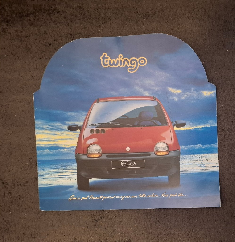 Eerste folder Renault Twingo september 1992 Franstalig, Boeken, Ophalen of Verzenden, Zo goed als nieuw, Renault