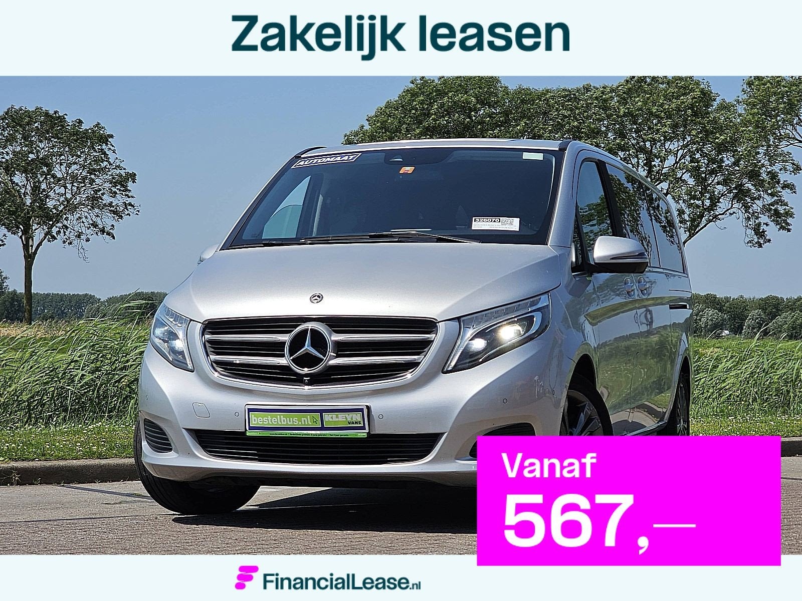 MERCEDES-BENZ V-KLASSE 250 CDI l3 xl dubbele cabine, Automaat, Euro 6, Bedrijf, Diesel