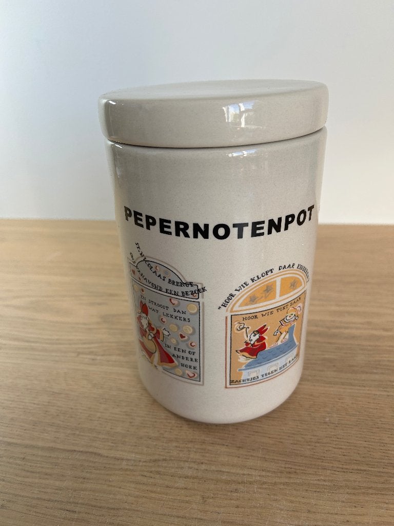 Vintage Sinterklaas Pepernotenpot, Diversen, Ophalen of Verzenden, Zo goed als nieuw