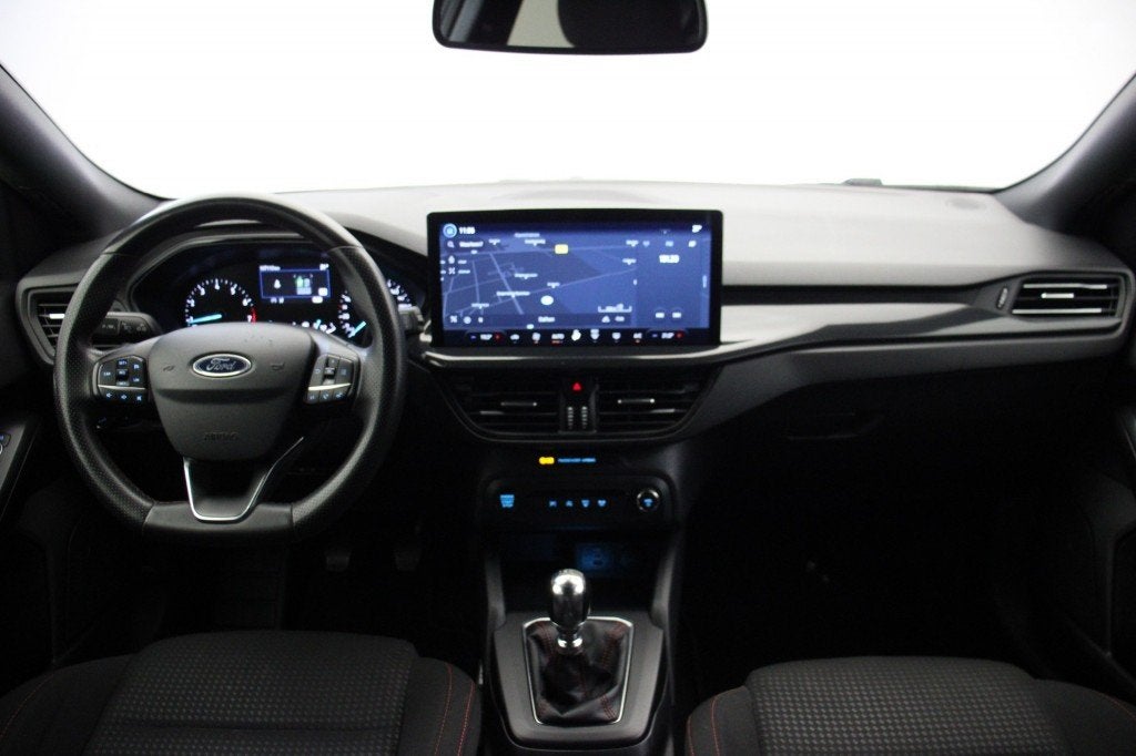 Ford FOCUS Wagon 1.0 EcoBoost Hybrid ST-Line - Carplay, Crui, Auto's, 125 pk, Gebruikt, Met garantie (alle), Zwart