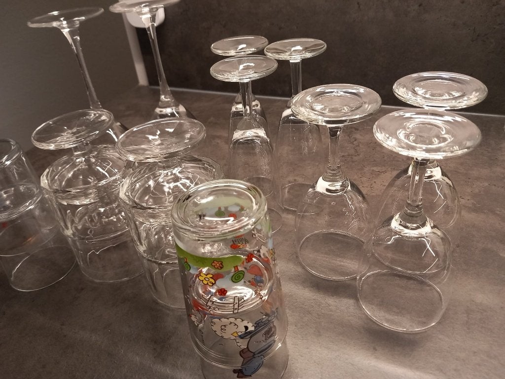 Wijn-, bier, kinder- en andere glazen, Glas of Glazen, Gebruikt, Ophalen of Verzenden, Glas