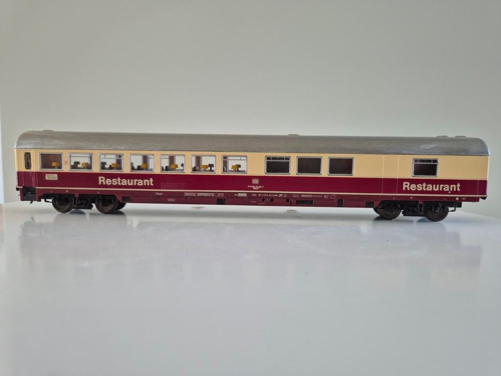 Fleischmann H0 5166 K Intercity/TEE Restauratiewagen DB, Gebruikt, Gelijkstroom, Fleischmann, Wagon