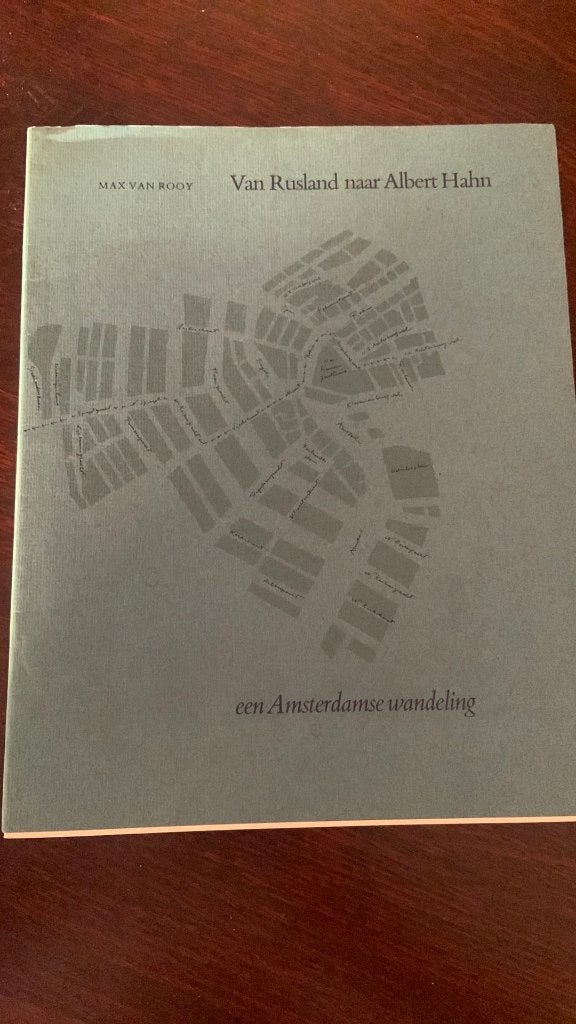 Van Rusland naar Albert Hahn - Max van Rooy, Boeken, Ophalen of Verzenden, Zo goed als nieuw