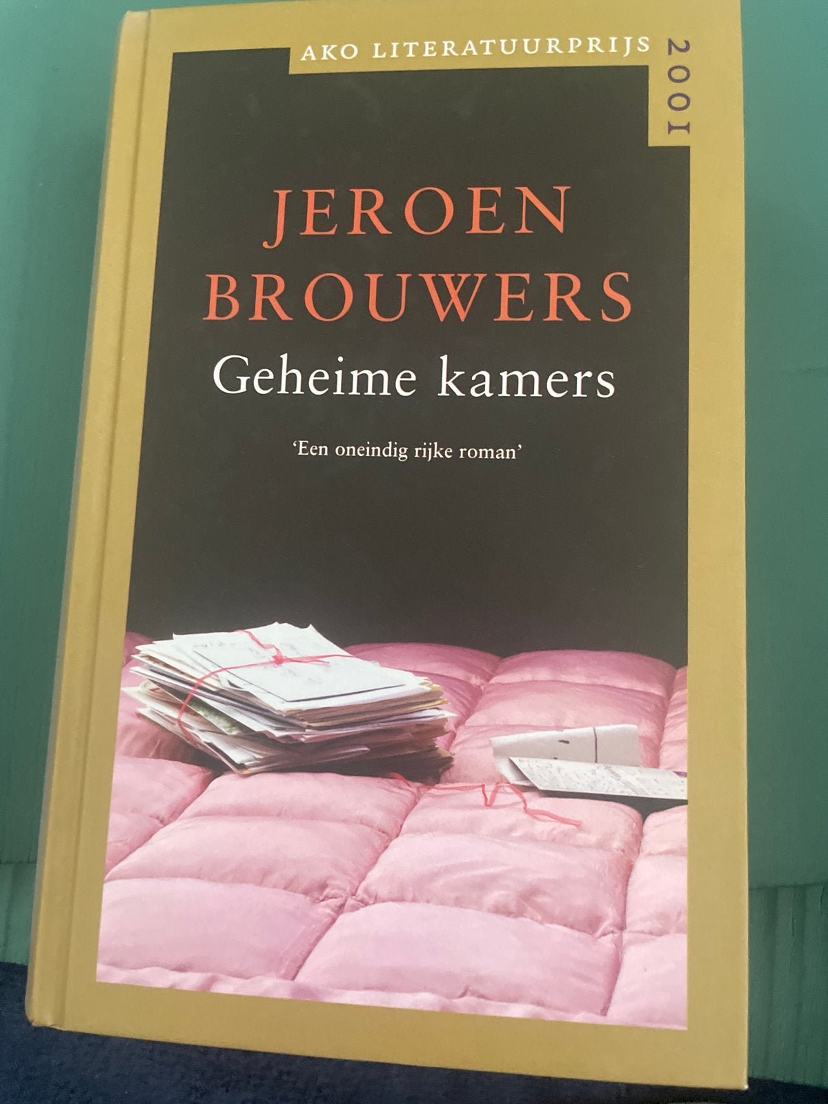 Jeroen Brouwers - Geheime kamers (AKO Literatuurprijs 2001), Ophalen of Verzenden, Zo goed als nieuw, Nederland