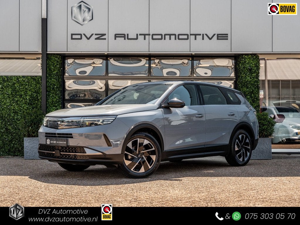 Opel Grandland 1.2 Turbo Hybrid Edition | Comfort Pack | Cam, Auto's, Opel, Gebruikt, Zwart, 1199 cc, Met garantie (alle)
