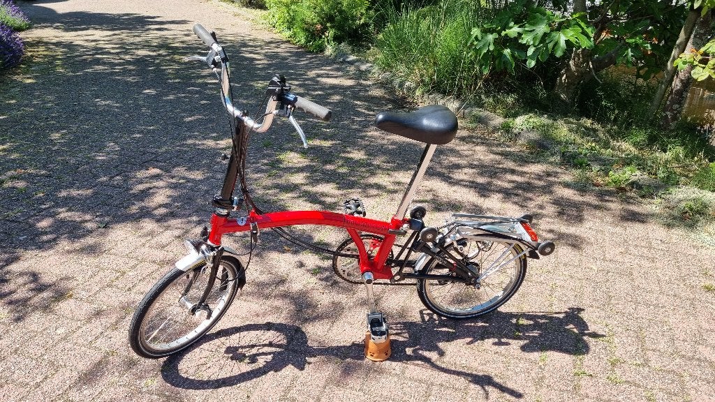 Te Koop: Mooie Brompton 6 versnellingen, Fietsen en Brommers, Fietsen | Vouwfietsen, Ophalen, Gebruikt, Brompton, Velgrem