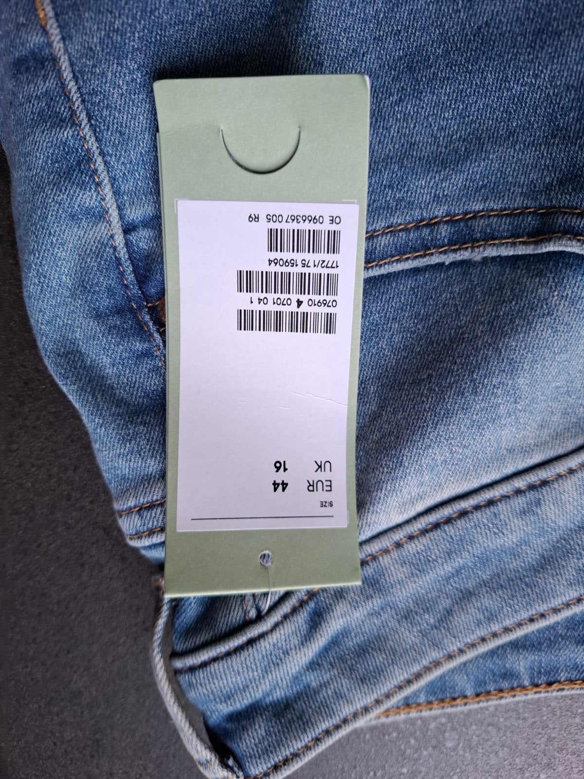 H&M Dames Curvy Jegging – maat 44, H&M, Blauw, Nieuw, Ophalen of Verzenden