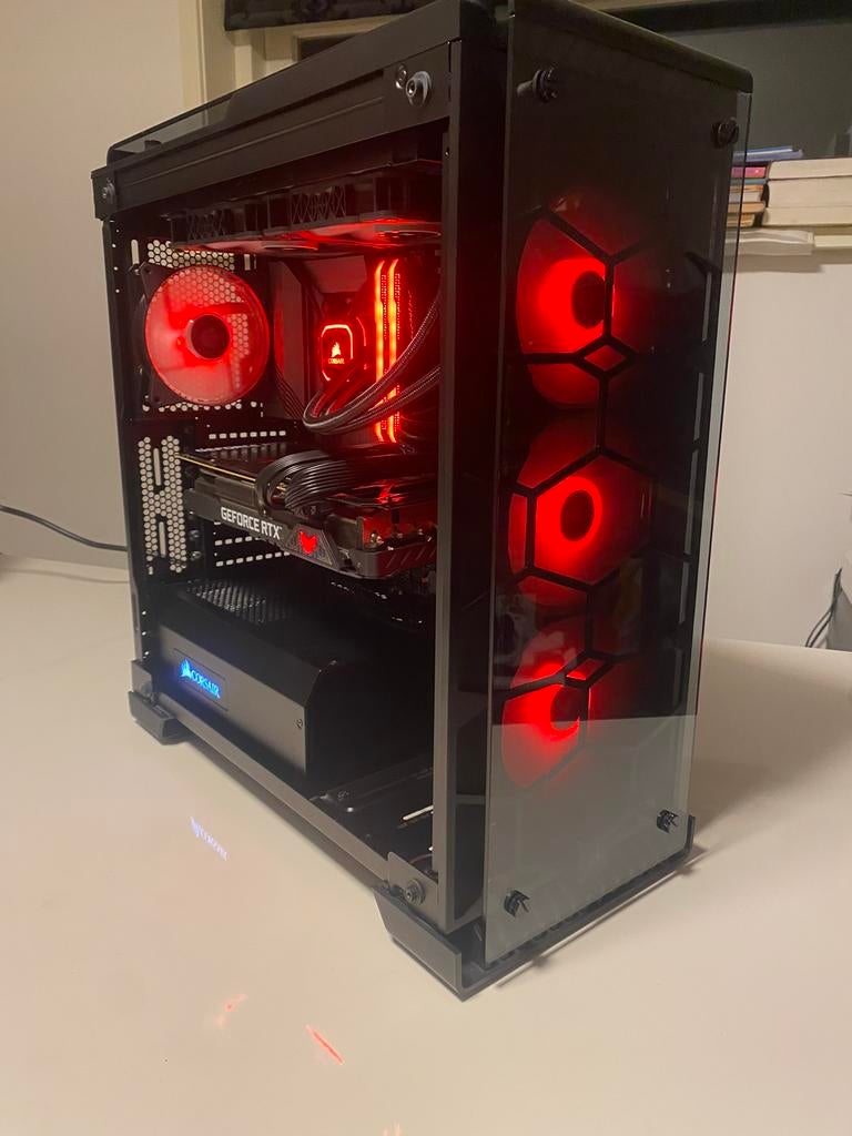 Gaming PC, RTX 3080ti, intel i7, 32GB Ram, Computers en Software, Desktop Pc's, Zo goed als nieuw, 4 Ghz of meer, SSD, 32 GB, Met videokaart