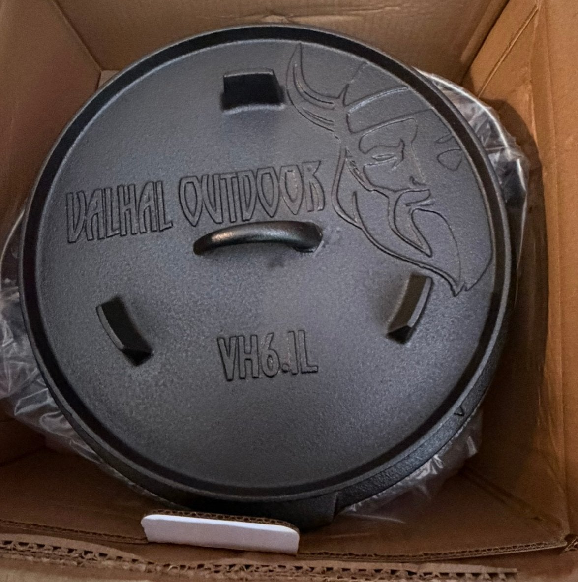 Set valhal (dutch oven) driepoot met kettinf - heksenketel +, Ophalen, Nieuw