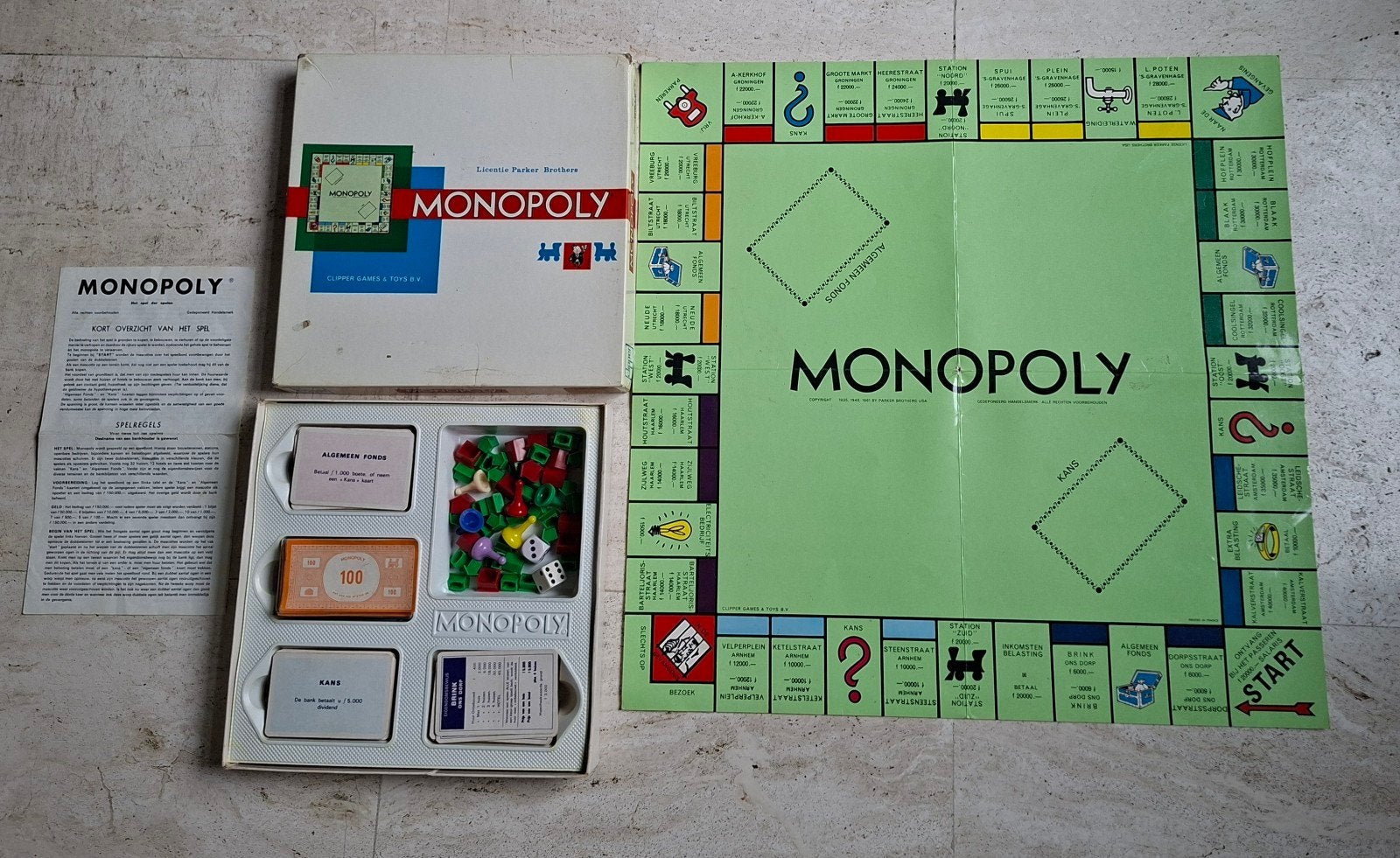 Monopoly spel compleet, Ophalen of Verzenden, Zo goed als nieuw