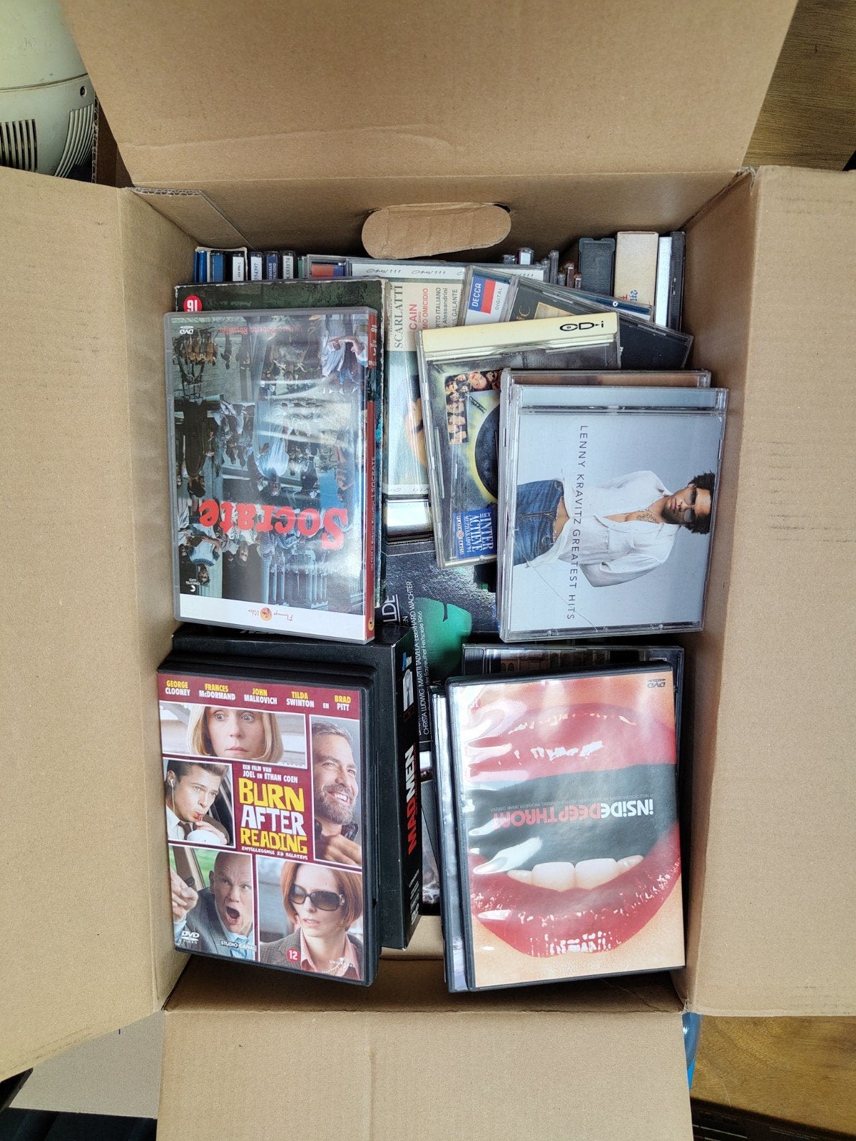 cds en dvds, Ophalen, Gebruikt, Overige typen