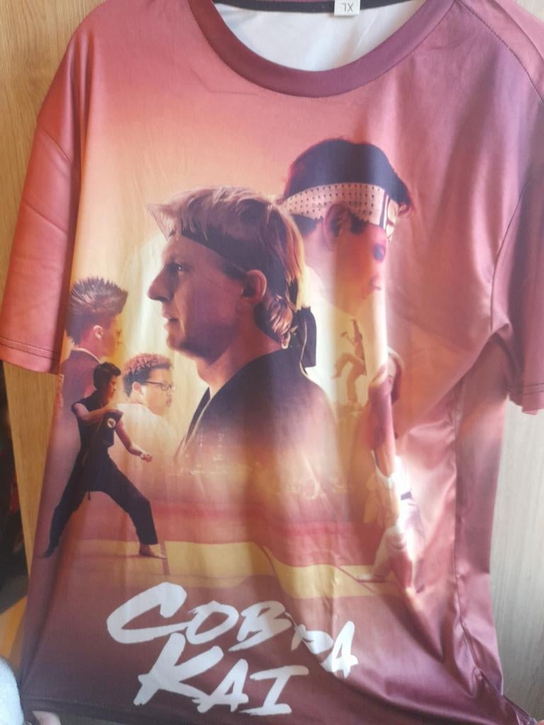 Cobra kai shirt, Ophalen, Maat 56/58 (XL)