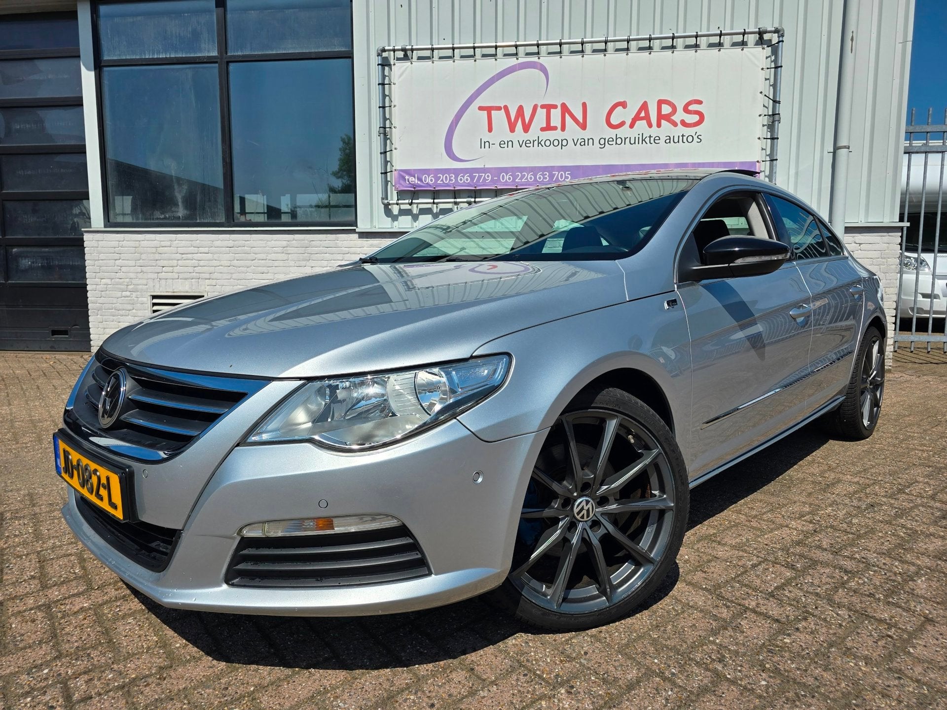 Volkswagen Passat CC 1.8 TSI 4p. PANO LEER NAVI, Auto's, Zwart, 4 cilinders, Leder, Handgeschakeld