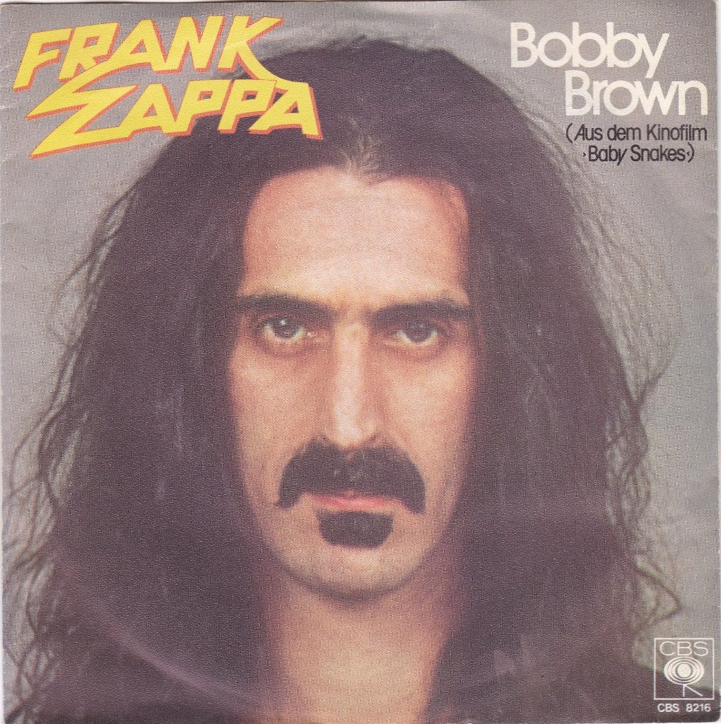 Frank Zappa 1979, Gebruikt, 7 inch, Ophalen of Verzenden, Fotohoes