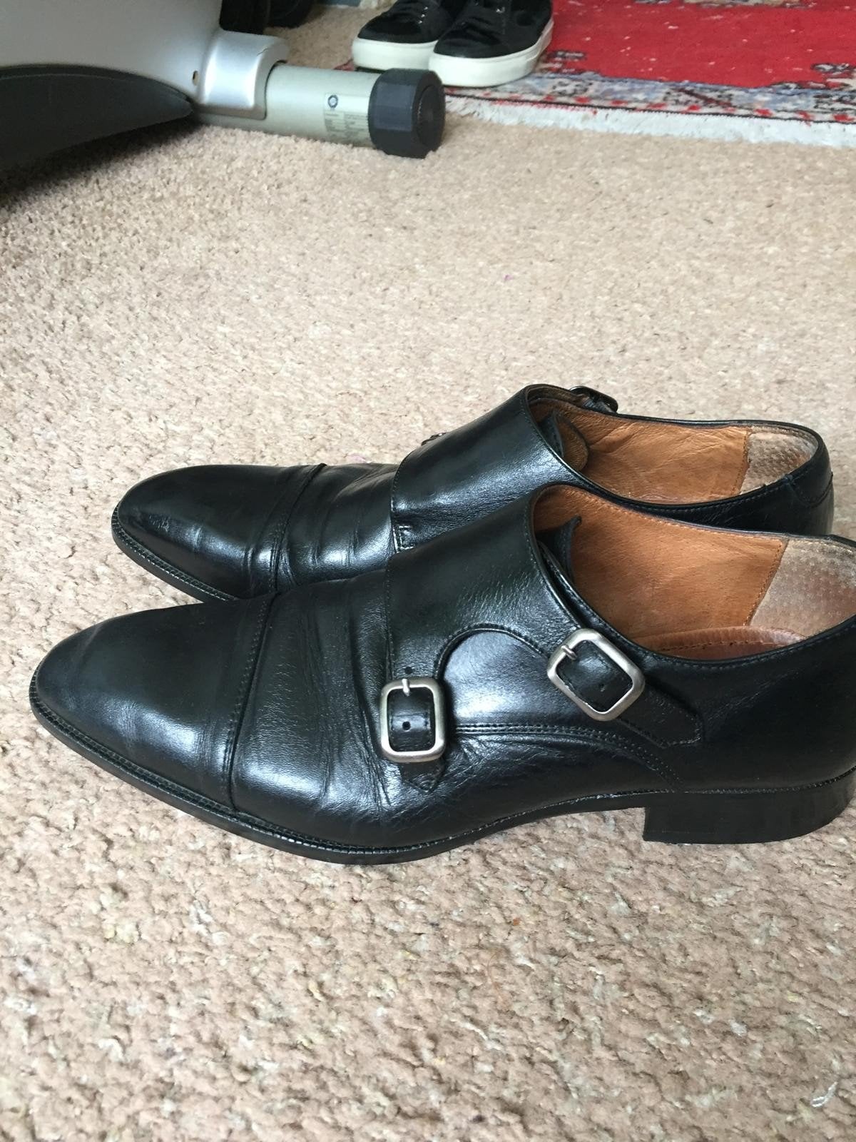 Antonio Barbieri  gespschoenen, Zwart, Overige typen, Ophalen of Verzenden, Antonio Barbieri