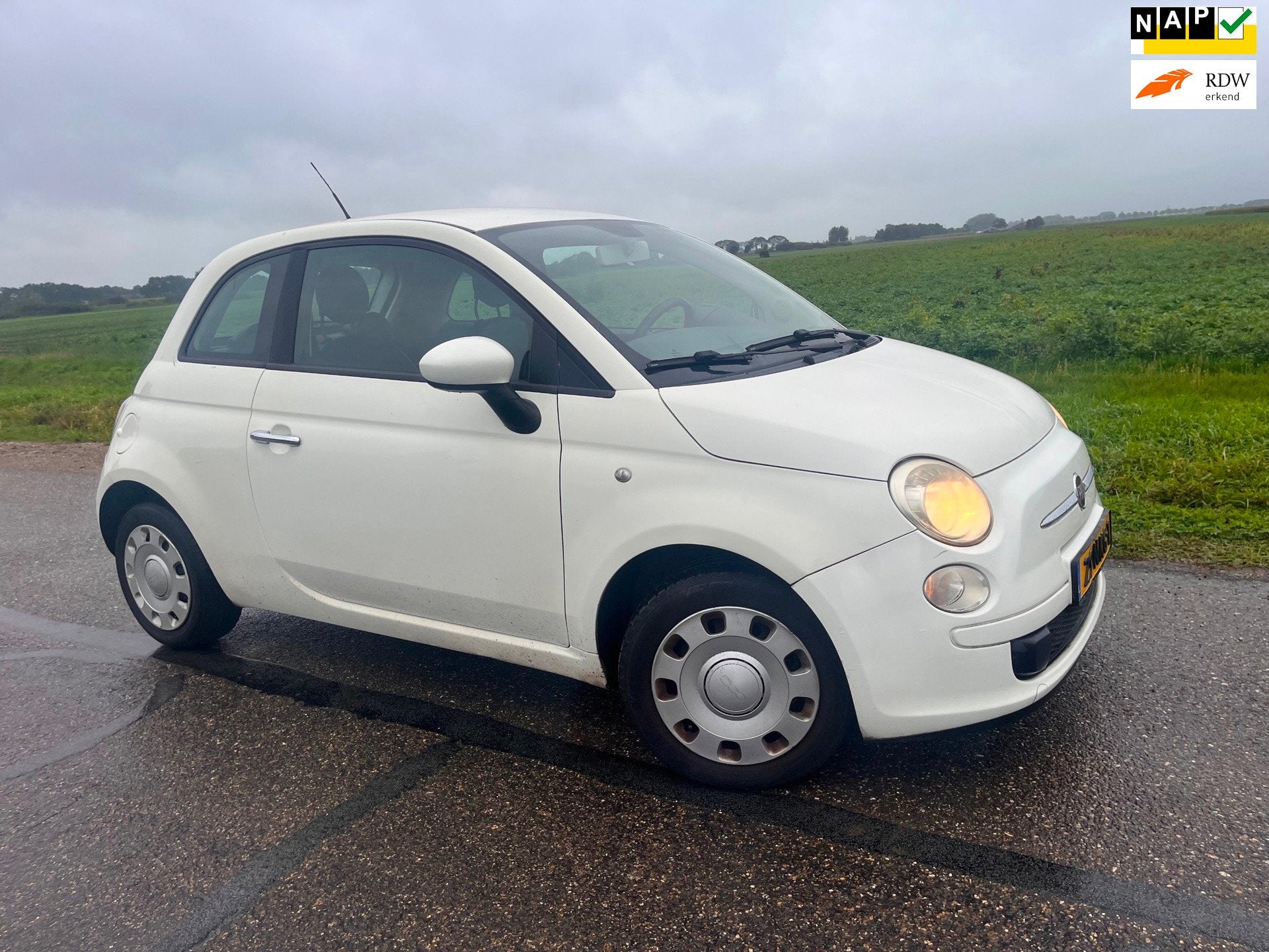 Fiat 500 1.2 Pop/ automaat 2010, Euro 5, Gebruikt, 1242 cc, 4 cilinders