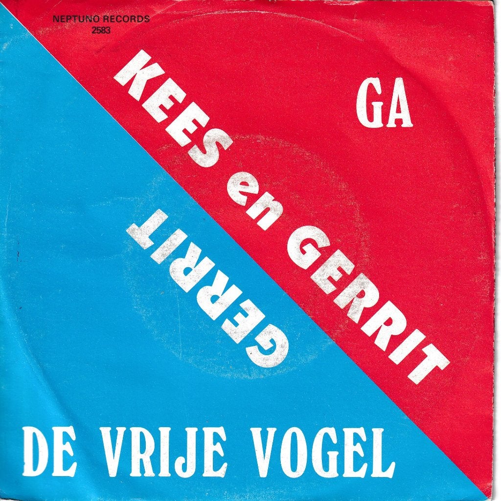 kees en gerrit - ga / de vrije vogel ( piraat), Cd's en Dvd's, Gebruikt, 7 inch, Ophalen of Verzenden, Beschermende buitenhoes