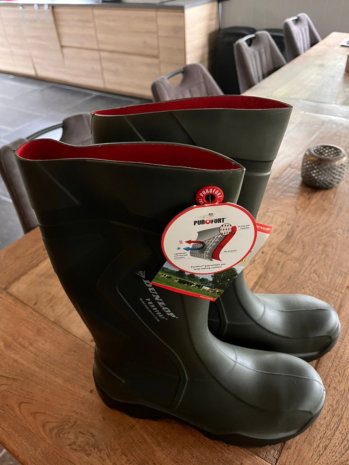 Dunlop werklaarzen maat 48 NIEUW!, Tuin en Terras, Werkkleding, Ophalen of Verzenden, Nieuw, Laarzen