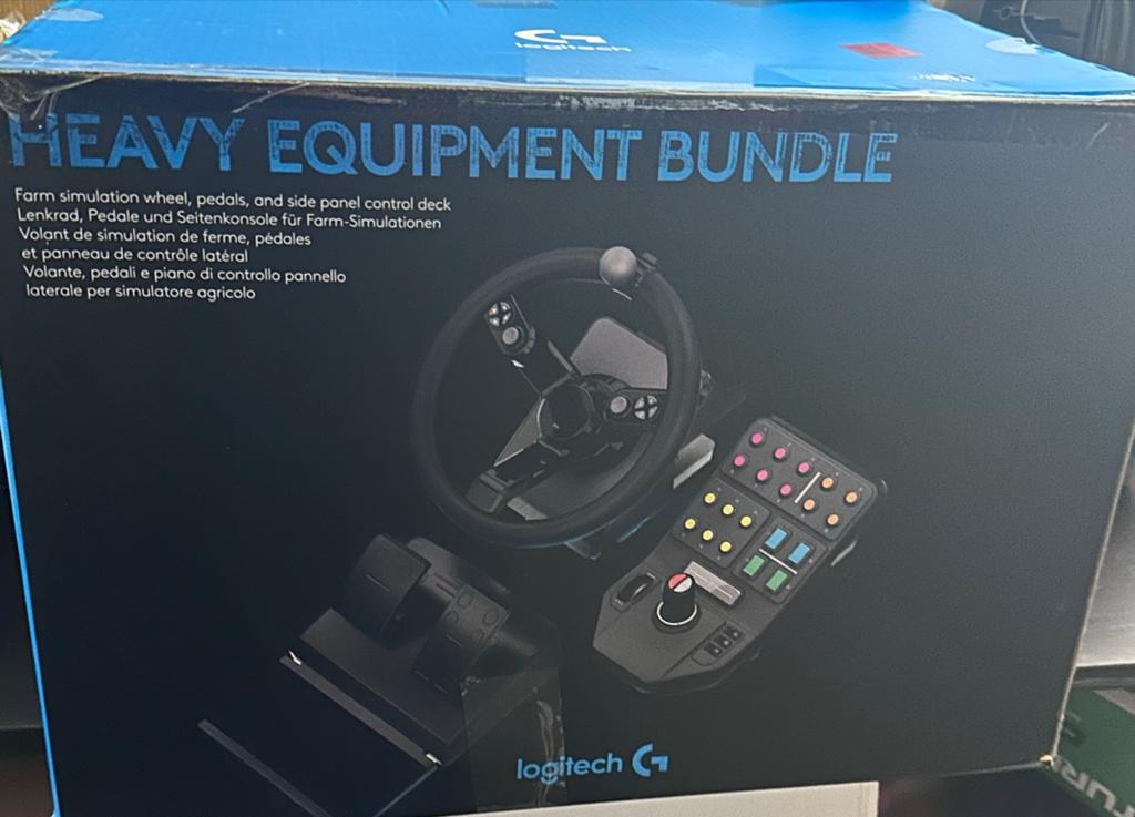 Logitech Heavy Equipment Bundle - Nieuw (zonder control box), ., 1 speler, Nieuw, Ophalen of Verzenden