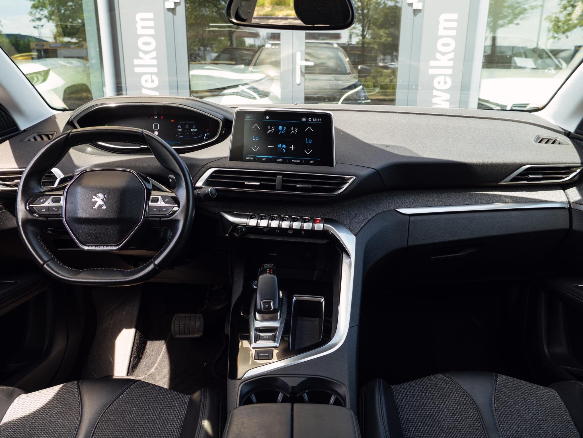 Peugeot 3008 1.2 PureTech Première, Auto's, Gebruikt, Euro 6, 1199 cc, Leder en Stof