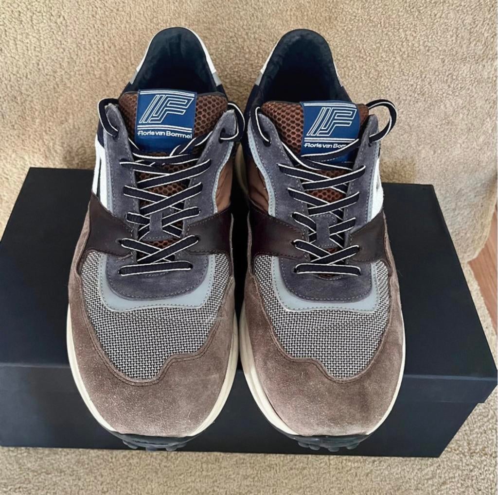 Floris van Bommel sneakers – maat 42 – Noppi 29.06, Kleding | Heren, Schoenen, Zo goed als nieuw, Sneakers of Gympen, Bruin, Ophalen of Verzenden