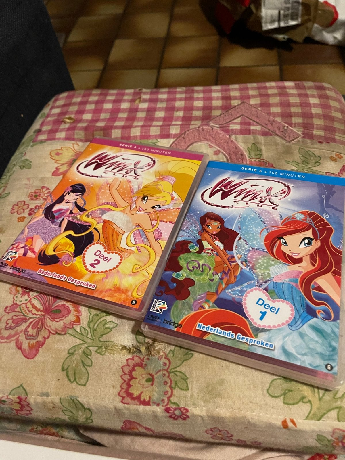 Winx Club DVD's - Deel 1 & 2 serie 5 ), Cd's en Dvd's, Animatie, Alle leeftijden, Tv-serie, Zo goed als nieuw