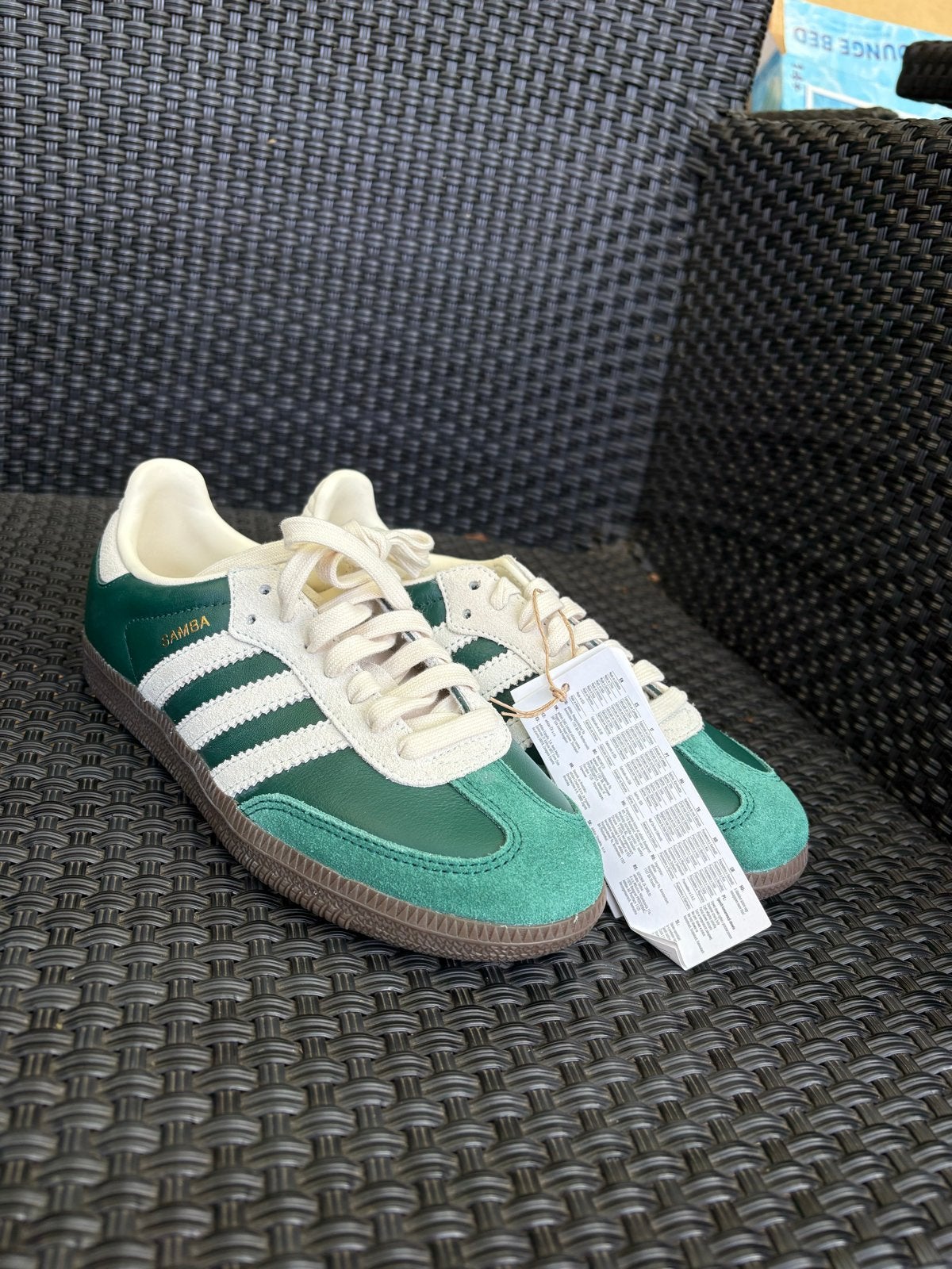 Nieuwe Adidas Samba sneakers - Maat 36, Ophalen of Verzenden, Nieuw, Groen, Sneakers of Gympen