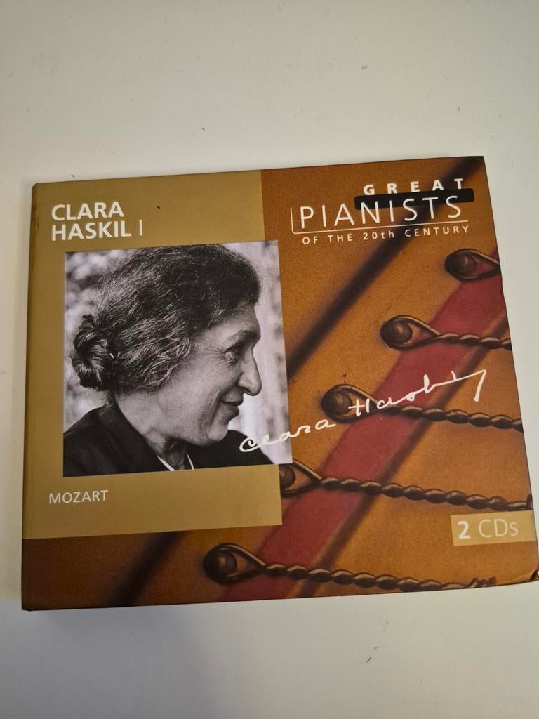 Clara Haskil - Great Pianists of the 20th Century (2CDs), Cd's en Dvd's, Cd's | Klassiek, Zo goed als nieuw, Orkest of Ballet