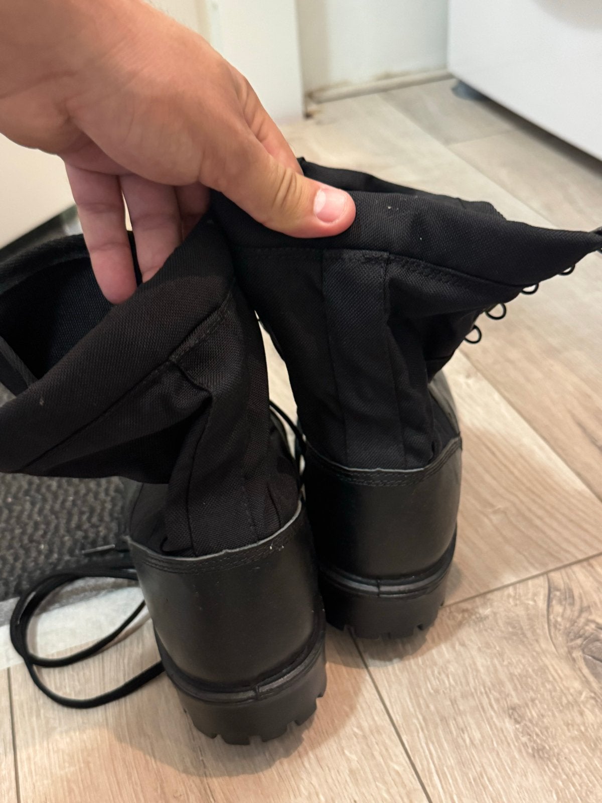 Zwarte zomerlaarzen maat 42, Ophalen, Gedragen, Zwart, Boots