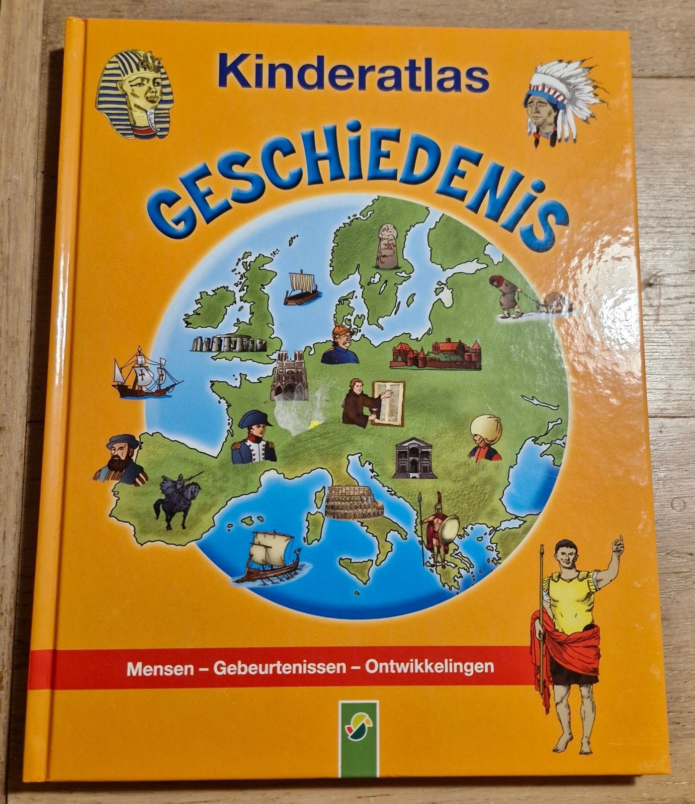 Kinderatlas Geschiedenis, Ophalen of Verzenden, Zo goed als nieuw, Oliver Bär, Non-fictie