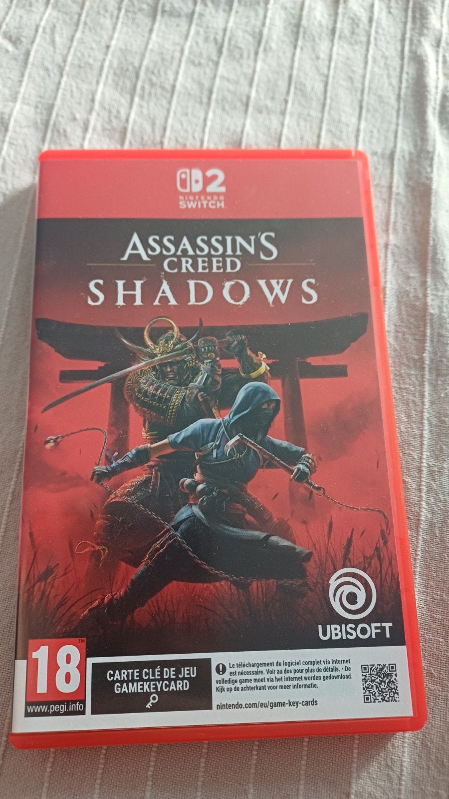 Assassin's Creed Shadows - Nintendo Switch (Gamekeycard), Spelcomputers en Games, Switch OLED, Met games, Nieuw, Ophalen of Verzenden