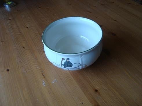 Schaal Schaapjes servies, Info@detagrijn.com, Overige materialen, Nieuw, Ophalen of Verzenden