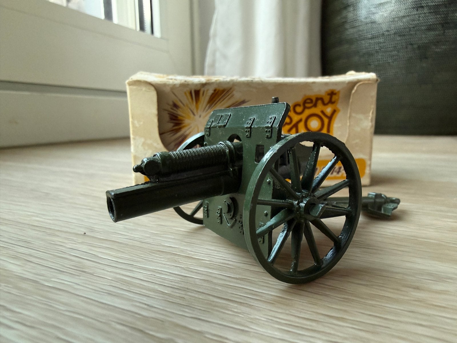 Vintage Crescent toy 18-pounder Field Gun met kogel, Ophalen of Verzenden, Gebruikt, Jongen of Meisje