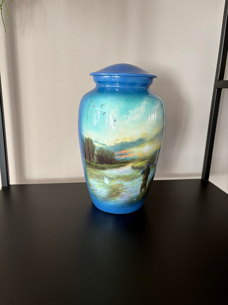 Urn visser 3,5 liter urnen, Ophalen of Verzenden