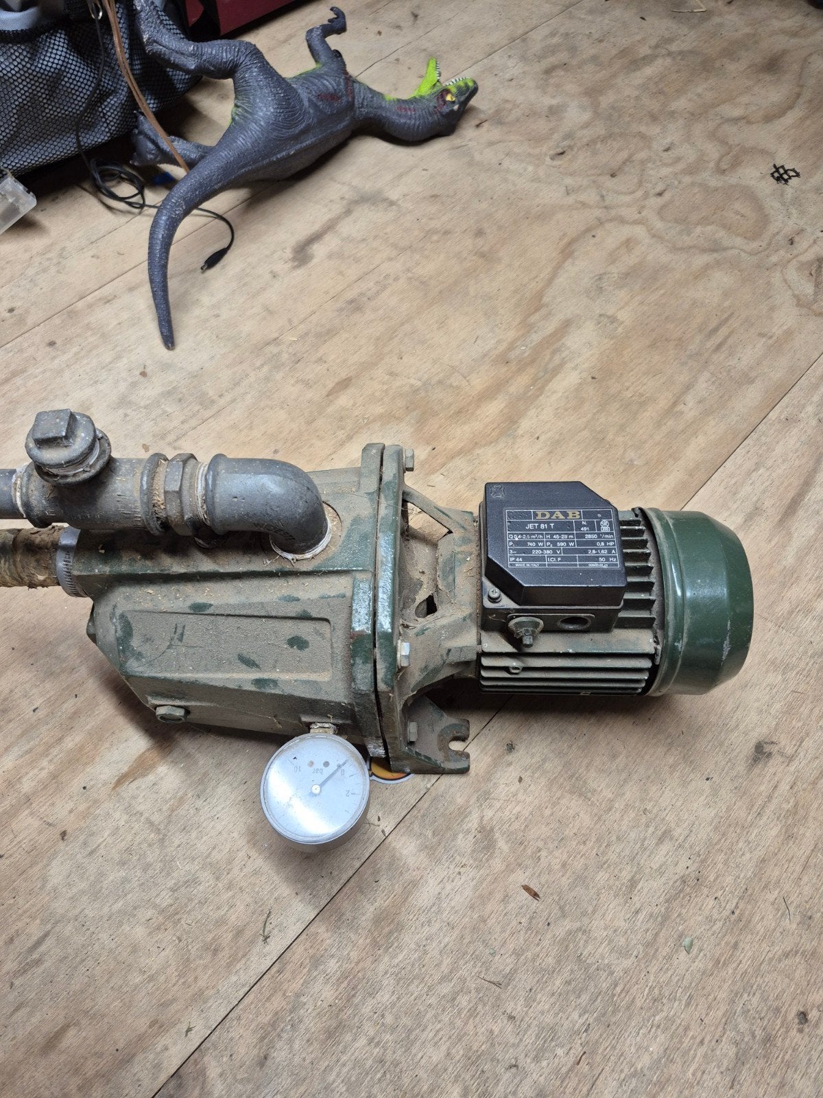 DAB JET 81 T Pomp - Krachtige Waterpomp, Tuin en Terras, Waterpompen, Ophalen of Verzenden, Gebruikt, Elektrisch, Beregeningspomp