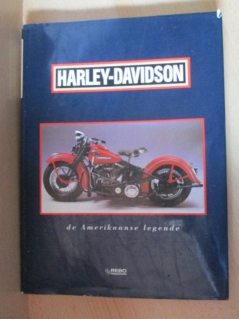 Harley-Davidson, de Amerikaanse legende 1992, Ophalen of Verzenden, Gelezen