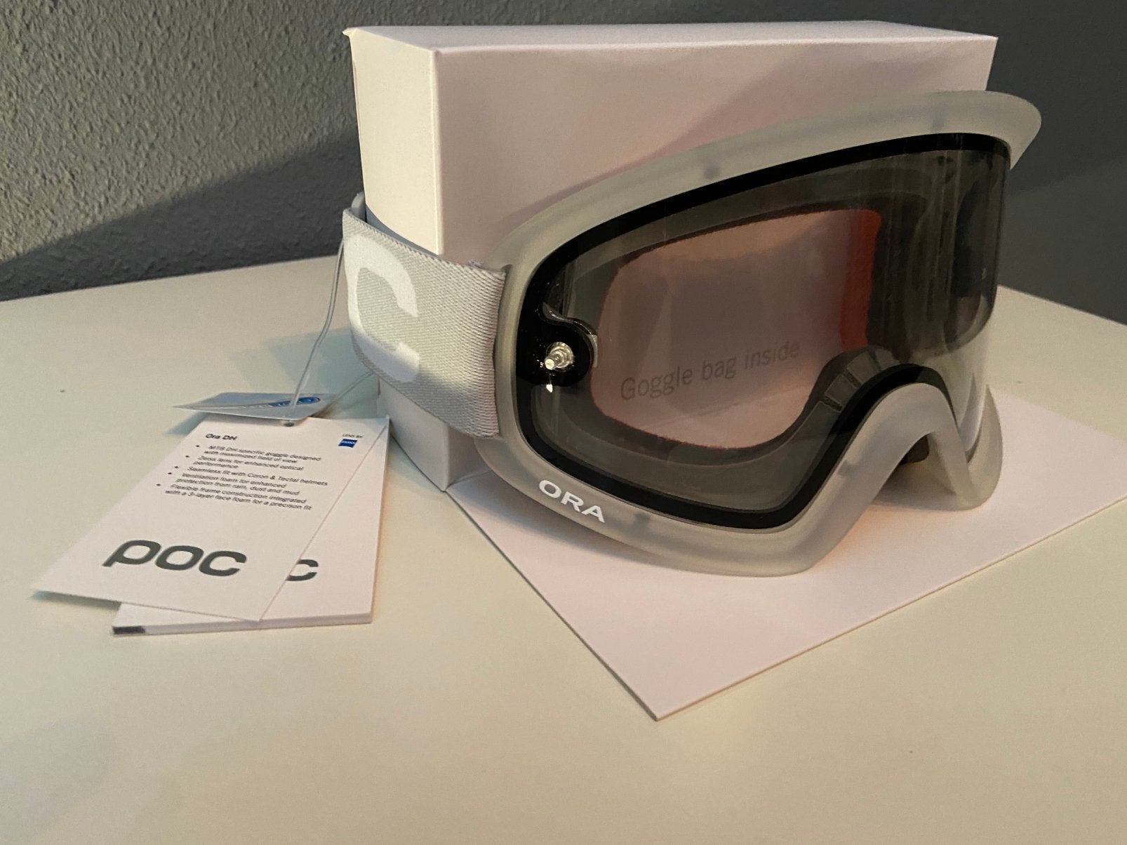 Poc ora transparant goggels downhill, Ophalen of Verzenden, Nieuw, Heer of Dame