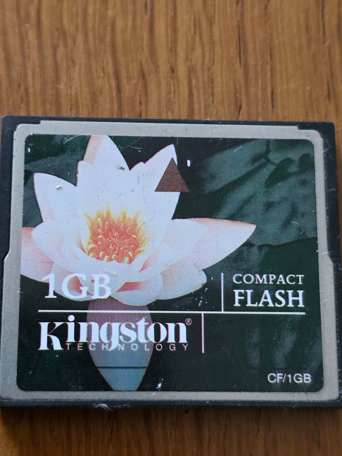 Kingston Compact Flash (CF) 1GB Geheugenkaart, Gebruikt, Kingston, Minder dan 2 GB, Ophalen of Verzenden