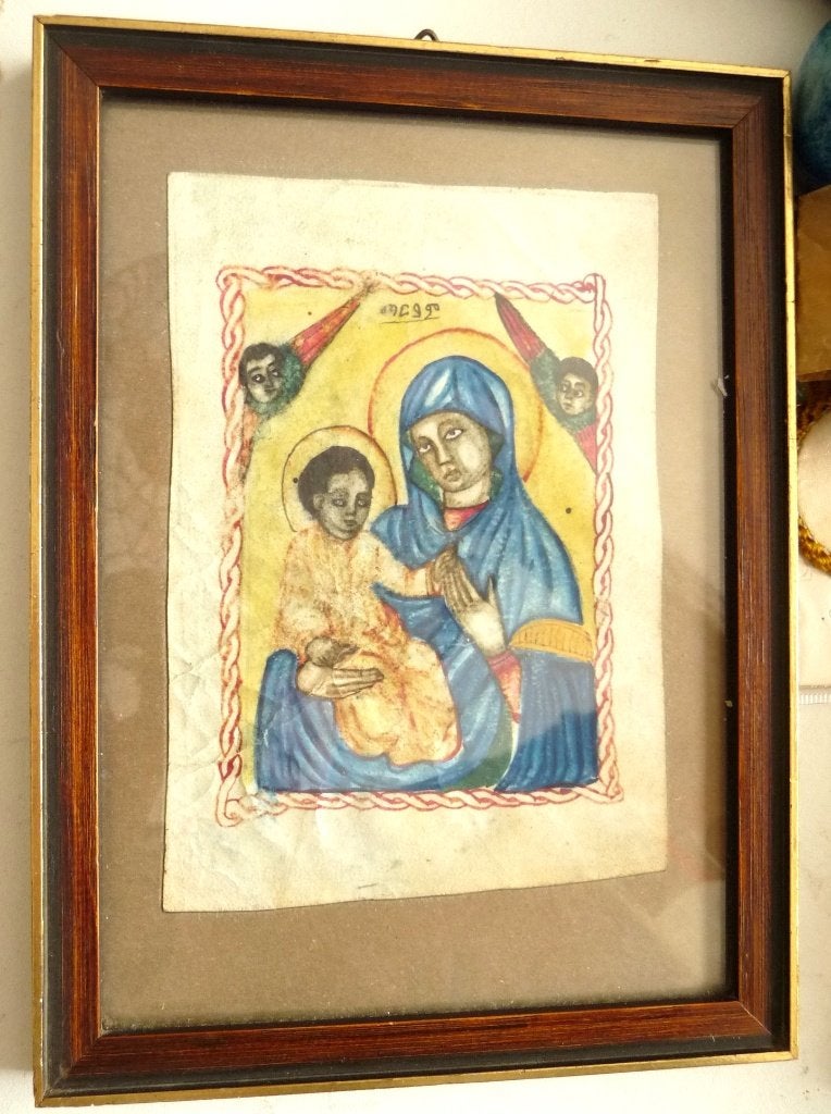 71 HEILIGENPLAATJES 1 PERKAMENT, HANDBOEKJE V D VROUW BREGON, Antiek en Kunst, Verzenden