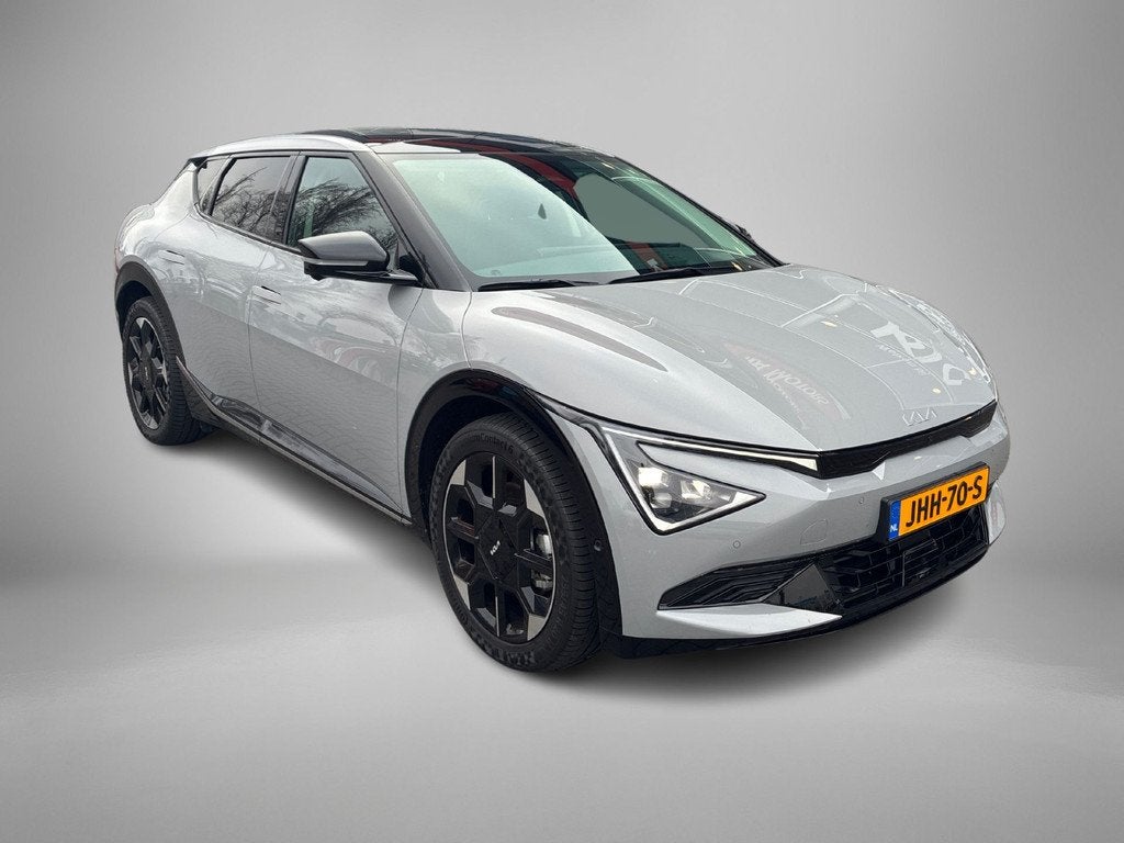Kia Ev6 Plus Advanced 84 kWh | demonstratieauto | 360° Came, Auto's, Kia, Automaat, Achterwielaandrijving, 1800 kg, Zwart