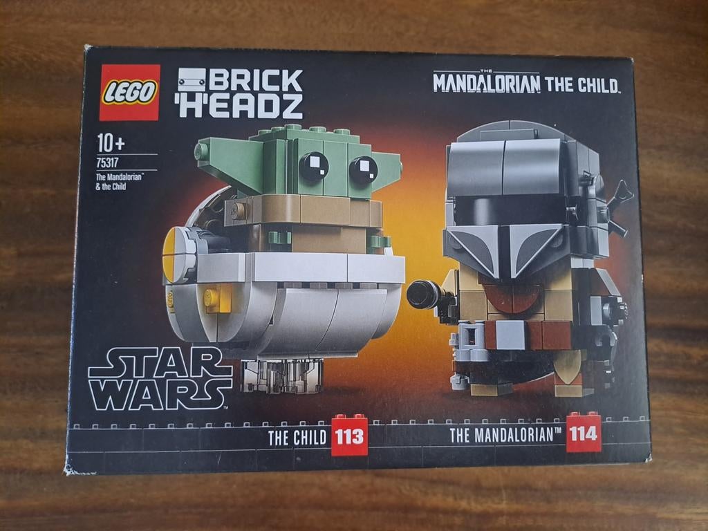 Lego star wars brickheadz Mandalorian en the child 75317, Kinderen en Baby's, Speelgoed | Duplo en Lego, BrickHeadz, Lego, Ophalen of Verzenden