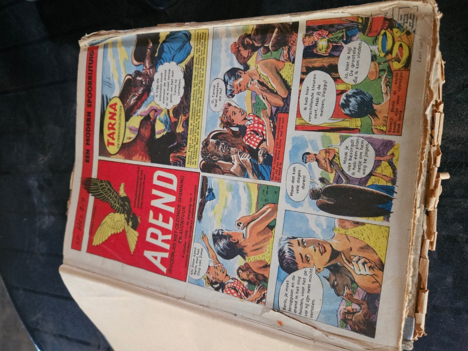 Vintage tijdschriften, Meerdere comics, Ophalen of Verzenden, Gelezen, Europa
