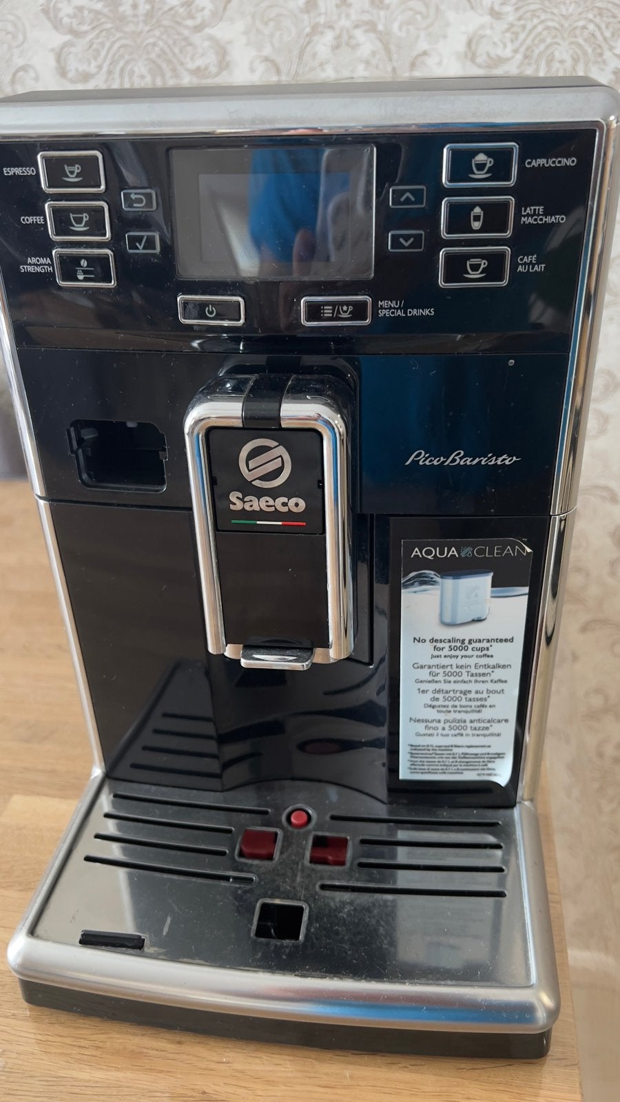 Saeco PicoBaristo volautomatische espressomachine, Witgoed en Apparatuur, Koffiezetapparaten, Afneembaar waterreservoir, Gebruikt